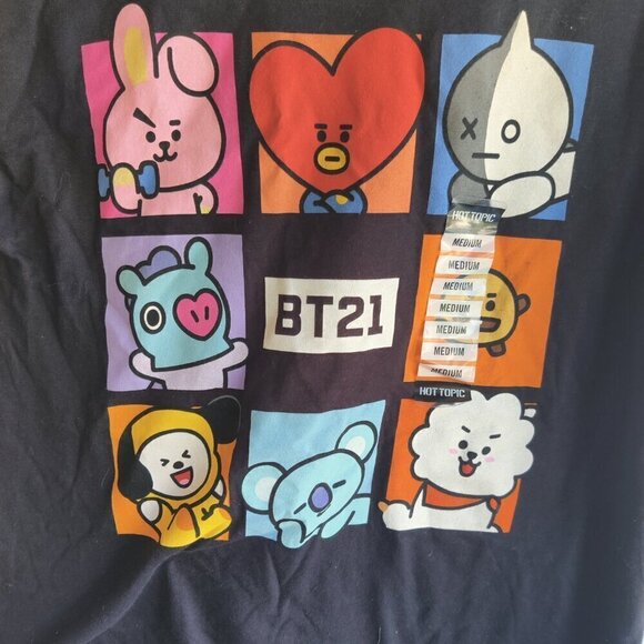 K-Pop Line characters, Sz S regular NWT - Picture 3 of 7